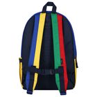 Multi-Coloured Canvas Pony Logo Backpack ( 44cm ), 2, hi-res