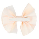Girls Pink Tulle Bow Hair Clip, 3, hi-res