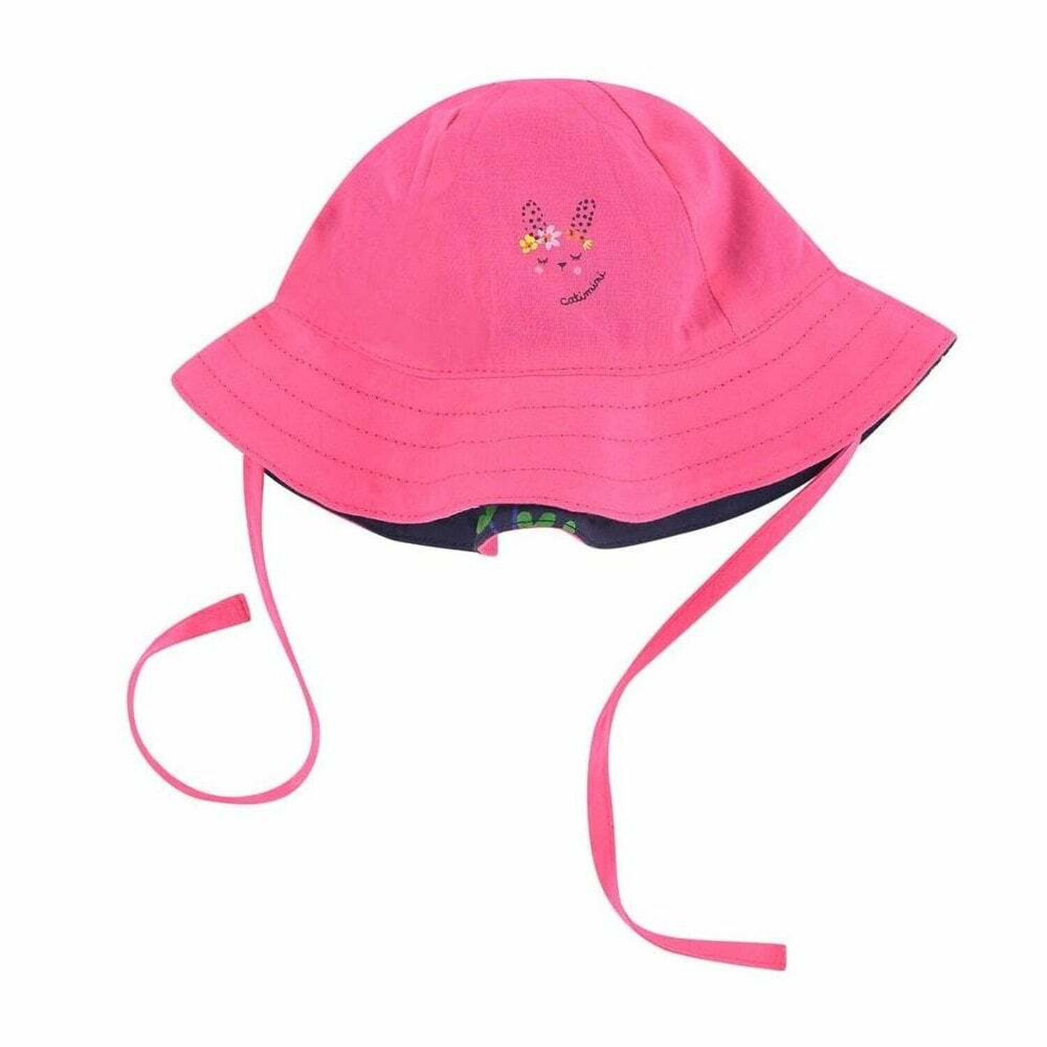 Baby Girls Reversible Hat, 1, hi-res image number null