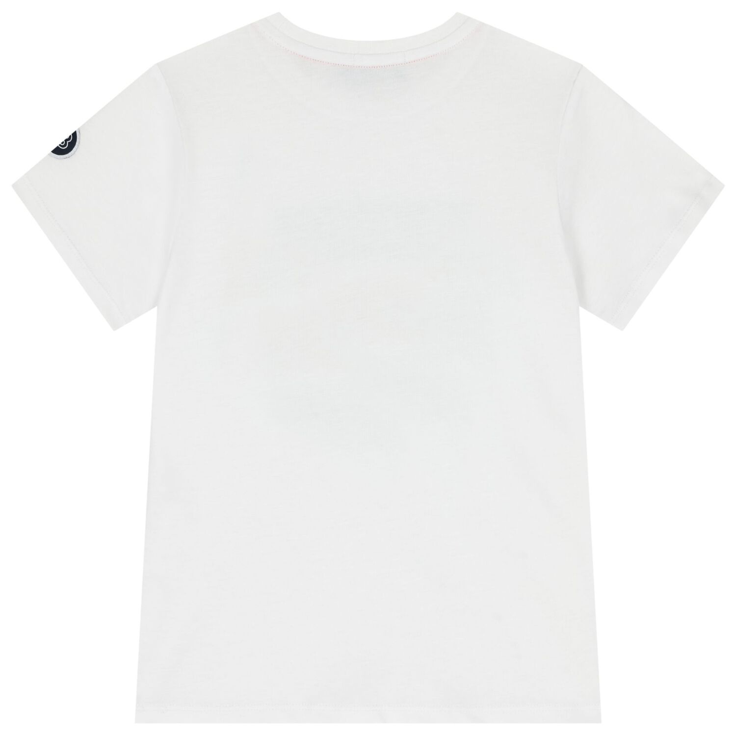 Boys White Logo T-Shirt, 1, hi-res