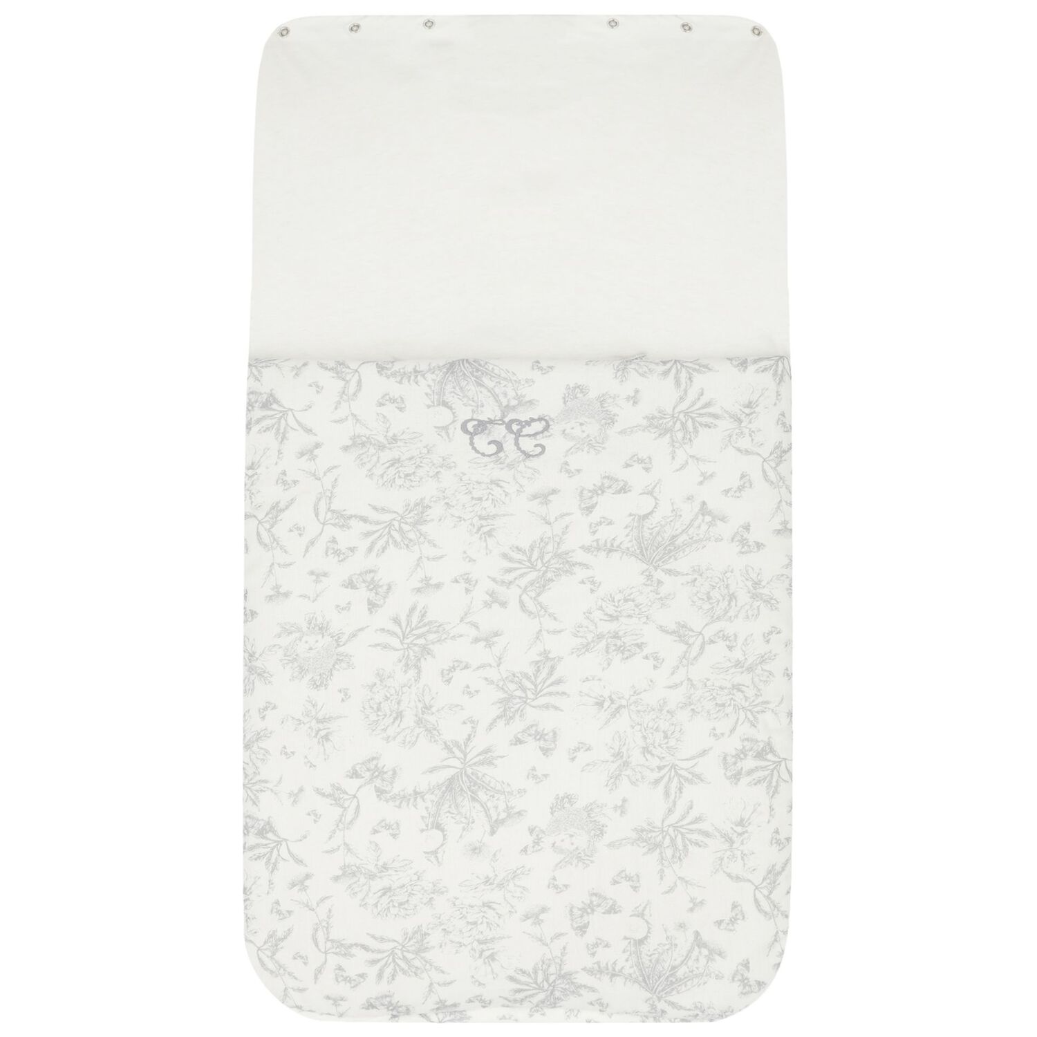 Ivory & Grey Toile De Jouy Baby Nest, 2, hi-res