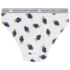 Girls White, Navy Blue & Red Bikini Brief ( 5-Pack ), 2, hi-res