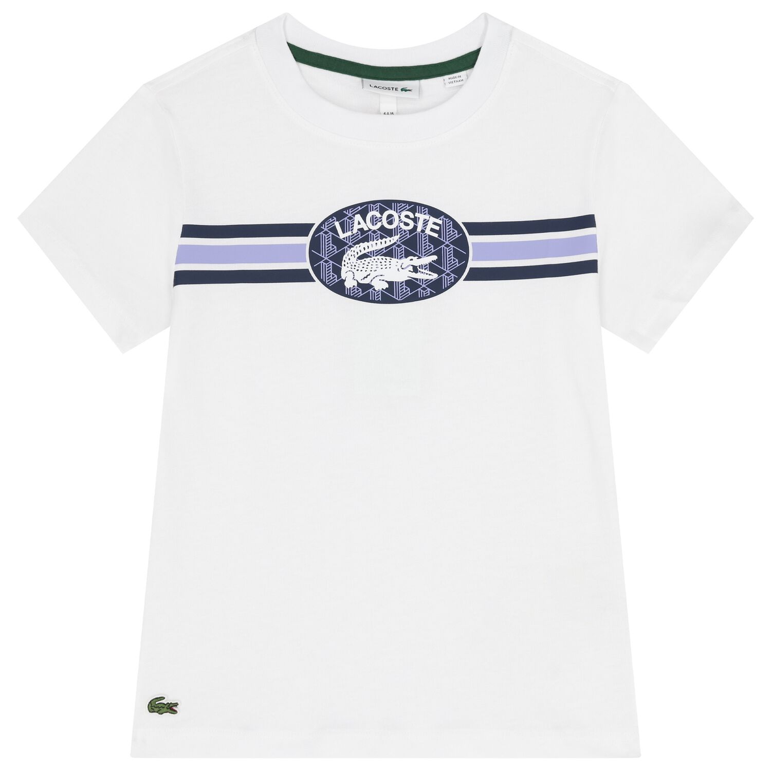 Boys White Logo T-Shirt, 1, hi-res