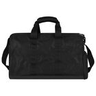 Black Logo Duffle Bag, 1, hi-res
