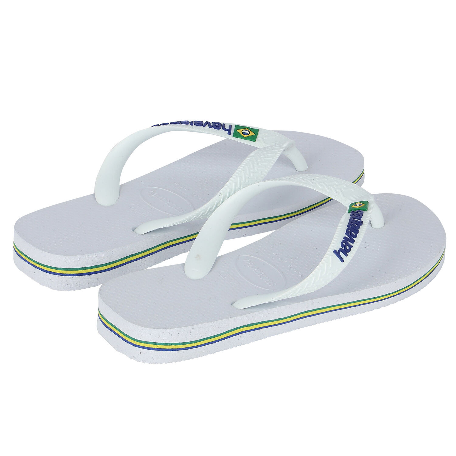 White Logo Flip Flops, 2, hi-res image number null