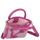 Girls Pink Flower Handbag (16cm), 3, hi-res