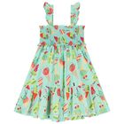 Girls Green Ice Cream Dress Set, 1, hi-res
