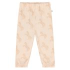 Younger Girls Beige Horse Joggers, 1, hi-res