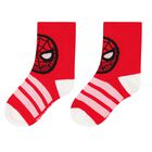 Boys Red & Black Spider Man Socks ( 3- Pack ), 1, hi-res