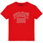 Boys Red Logo T-Shirt, 2, hi-res