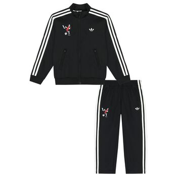 Black Disney Logo Tracksuit