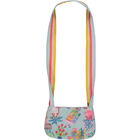 Girls Blue Tropical Island Crossbody Bag, 1, hi-res
