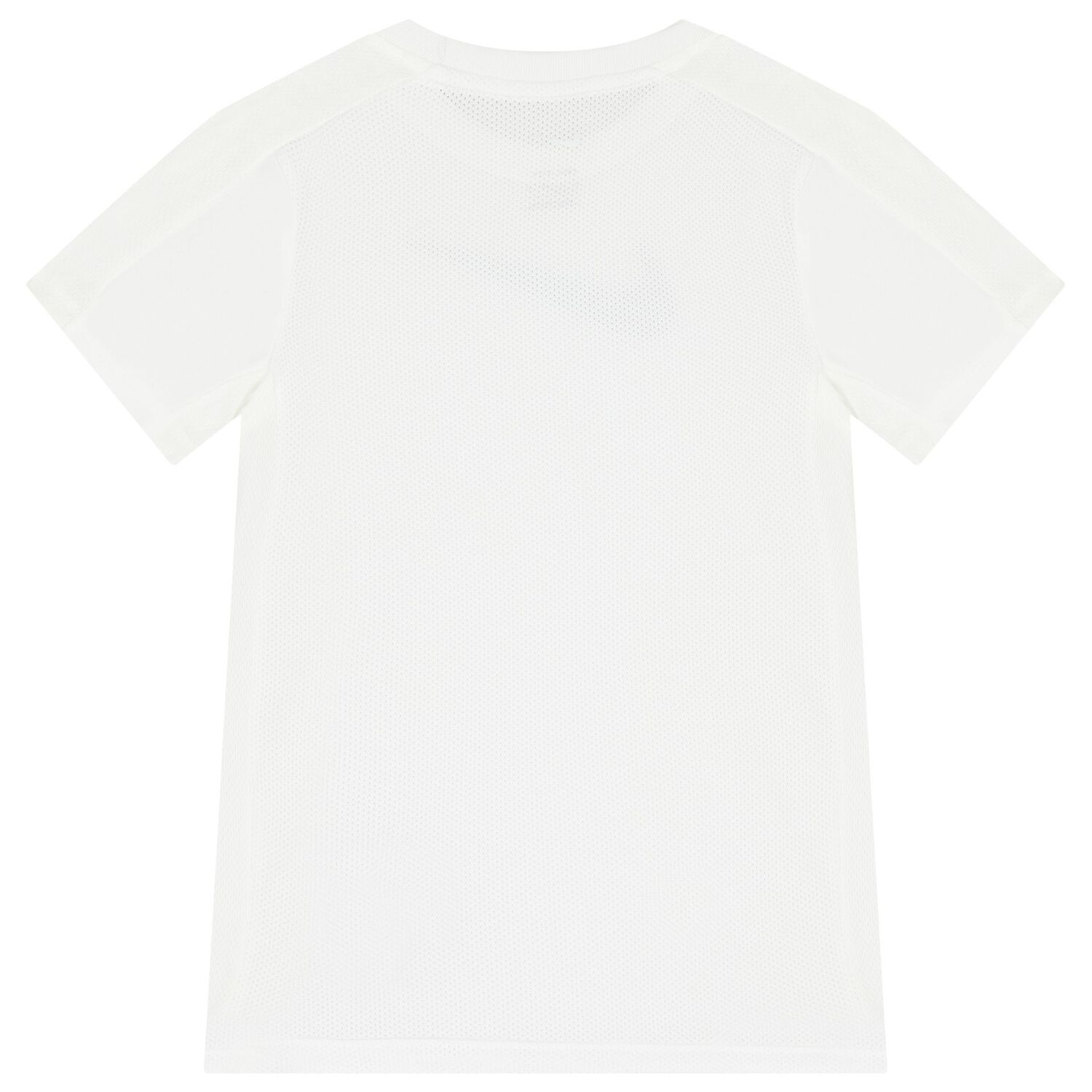 Boys White Logo T-Shirt, 3, hi-res