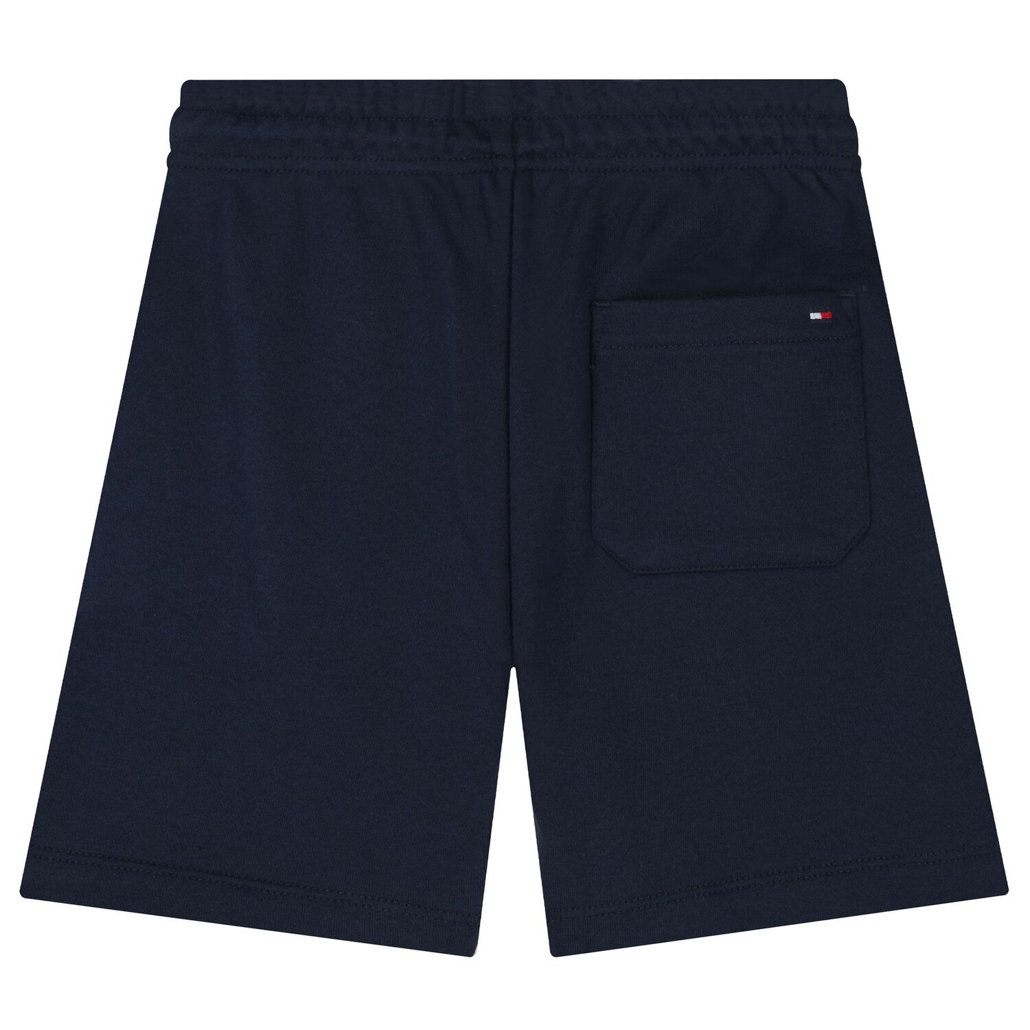 Boys Navy Blue Logo Shorts, 2, hi-res