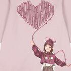 Girls Pink Dress, 1, hi-res