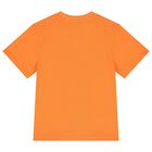 Boys Orange Logo Bunnies T-Shirt, 1, hi-res