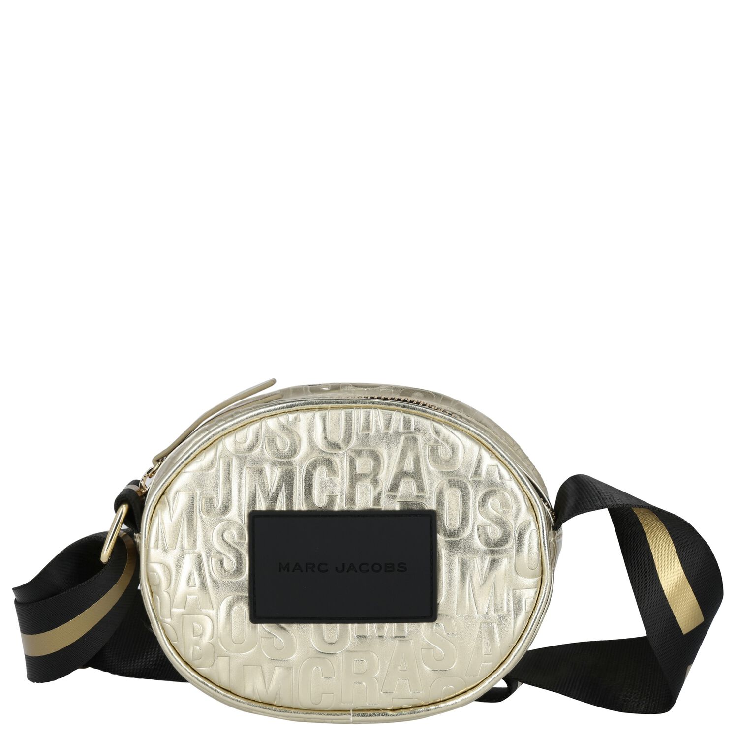 Girls Gold Logo Handbag, 1, hi-res