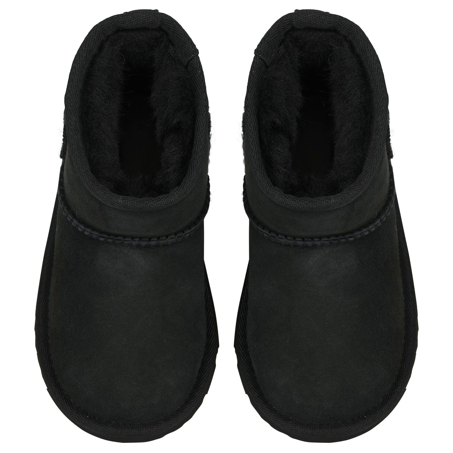 Younger Black Classic Mini II Suede Boots, 1, hi-res