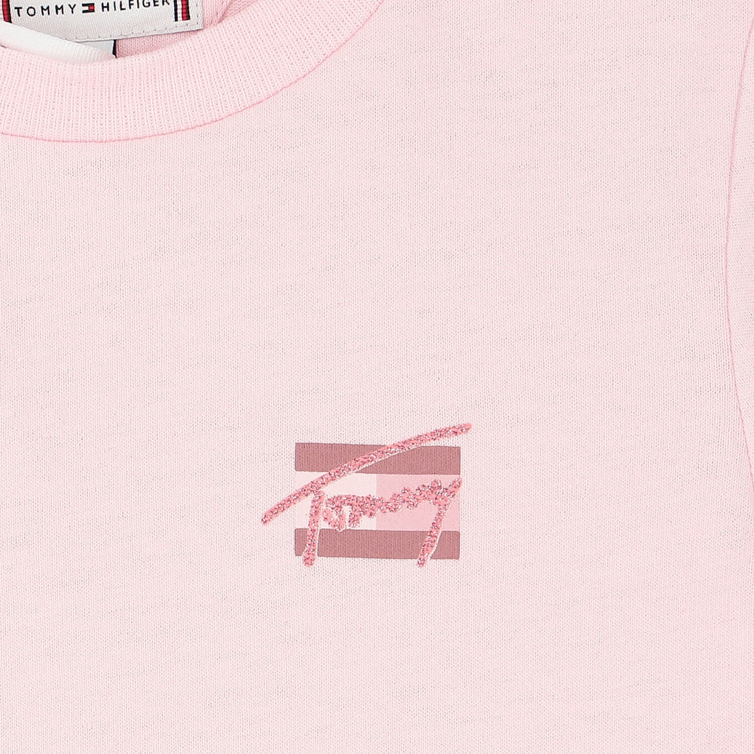 Girls Pink Logo T-Shirt, 1, hi-res