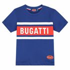 Younger Boys Blue Logo T-Shirt, 2, hi-res