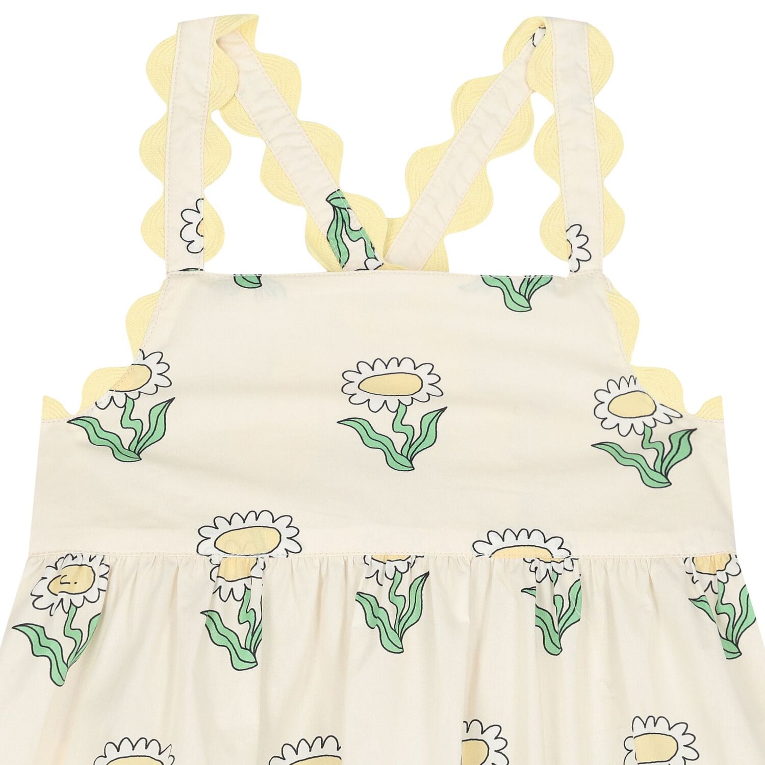 Girls Ivory Daisy Dress, 1, hi-res image number null
