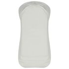 Baby Girls White Satin Bow Nest, 1, hi-res