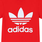 Boys Red Trefoil Logo T-Shirt, 3, hi-res