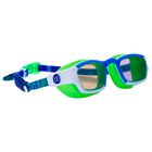 Boys Green, Blue & White Swimming Goggles, 1, hi-res