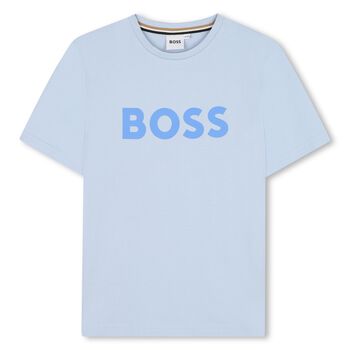 Boys Blue Logo T-Shirt