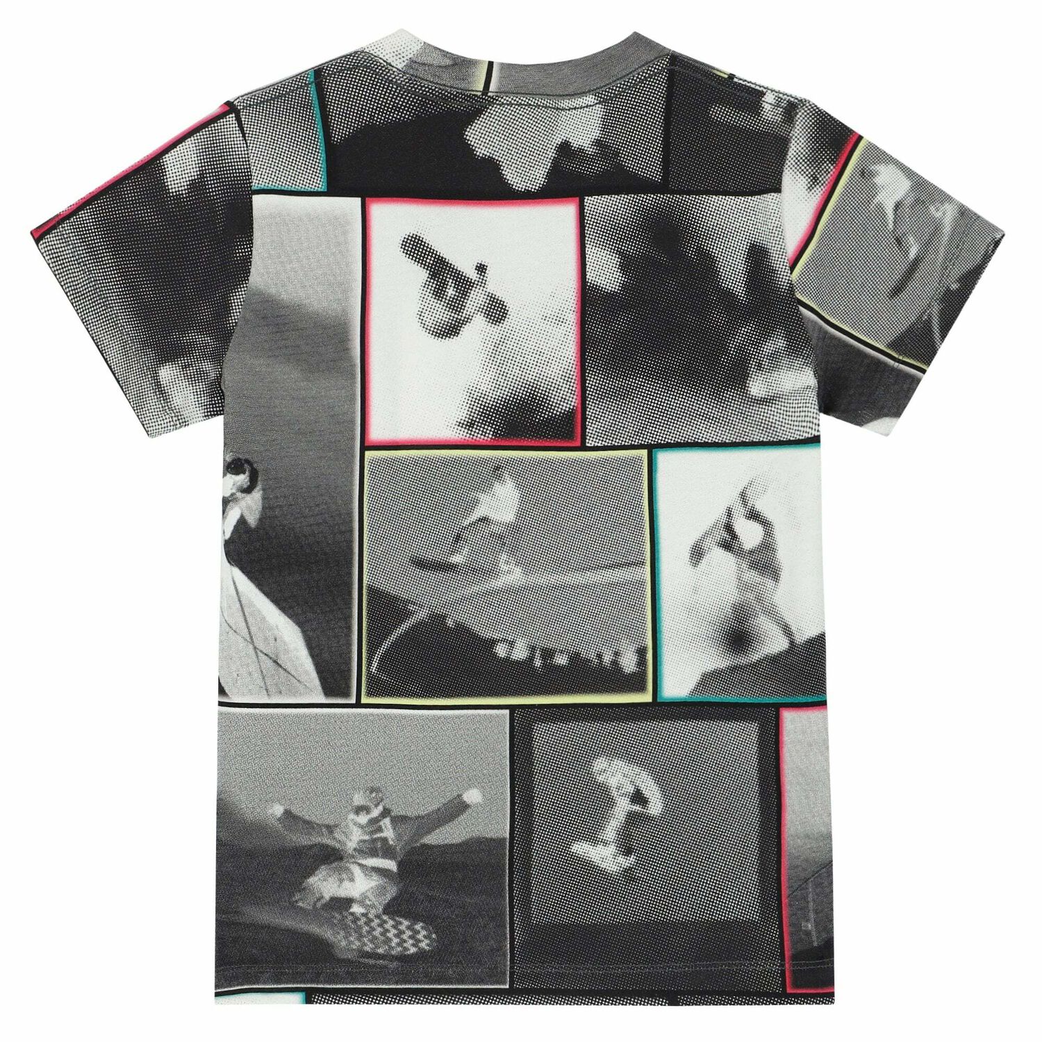 Boys Grey Snowboarder T-Shirt, 1, hi-res image number null