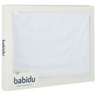 Boys White & Blue Stars Baby Blanket, 2, hi-res