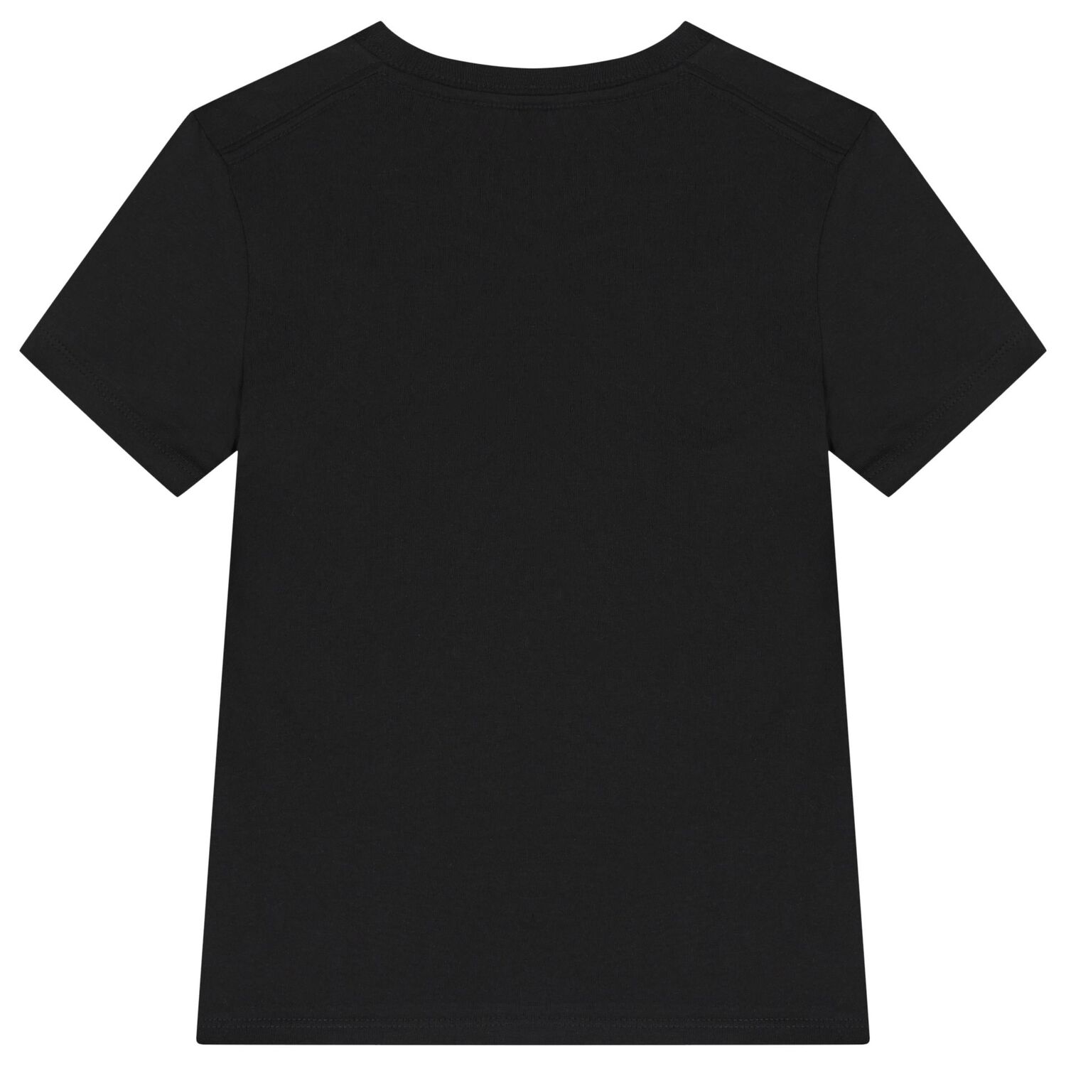 Boys Black Logo T-Shirt, 2, hi-res image number null