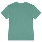 Boys Green Jersey Polo Bear T-Shirt, 1, hi-res