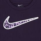Girls Purple Logo Leggings Set, 1, hi-res