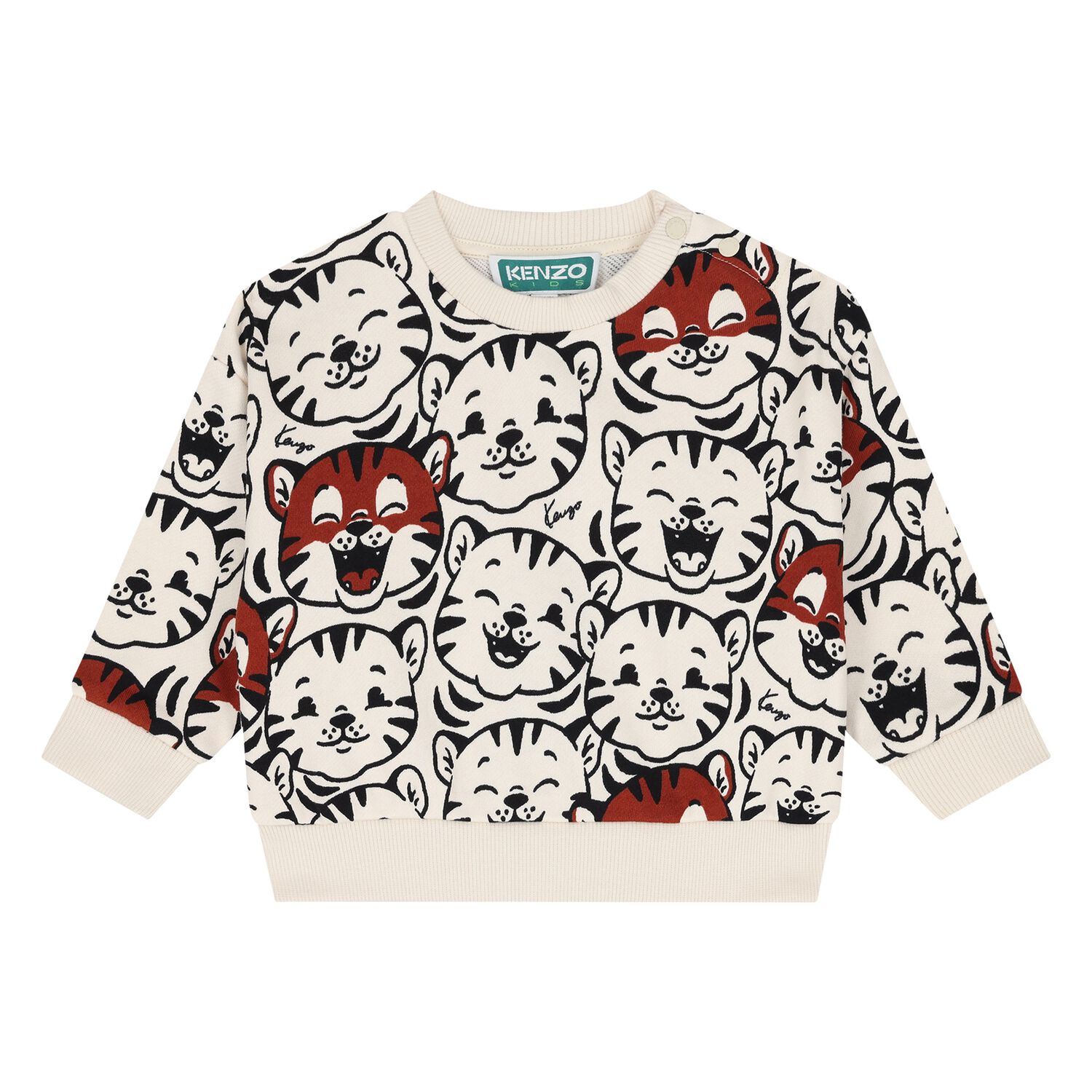 Younger Ivory Tiger Sweatshirt, 1, hi-res