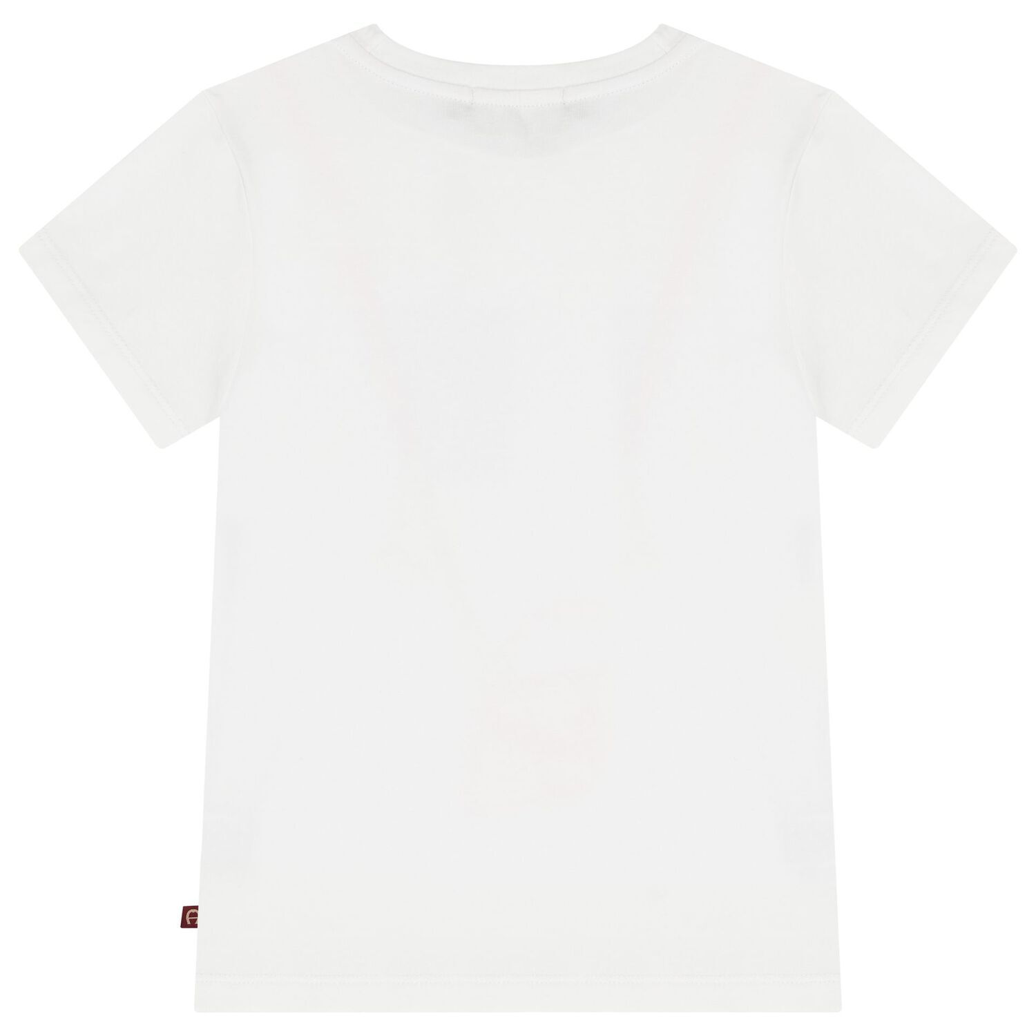 Girls White Logo Bag T-Shirt, 1, hi-res