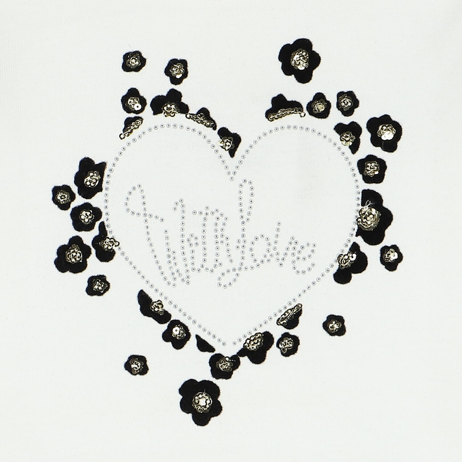 Girls Pink Heart Long Sleeve Top, 3, hi-res image number null