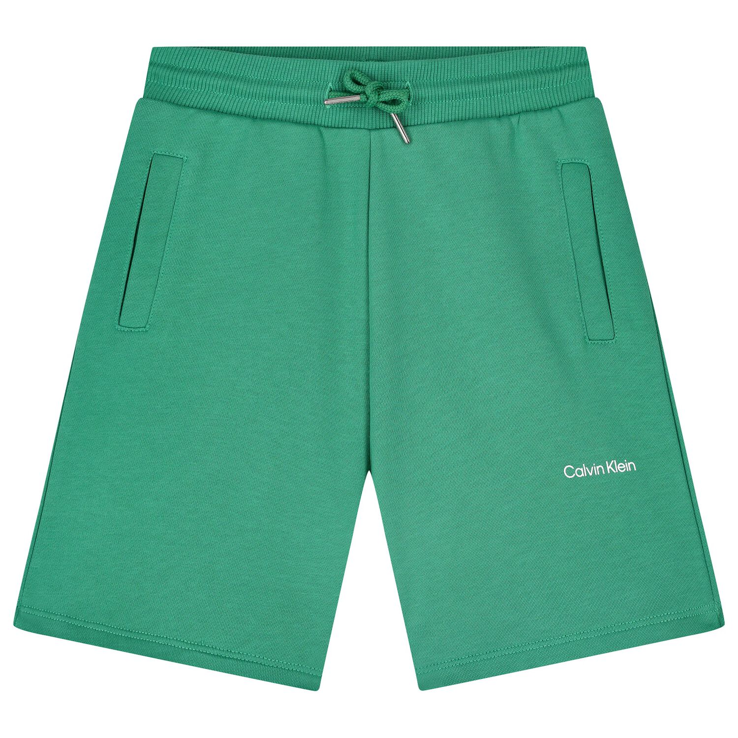 Boys Green Logo Jersey Shorts, 2, hi-res