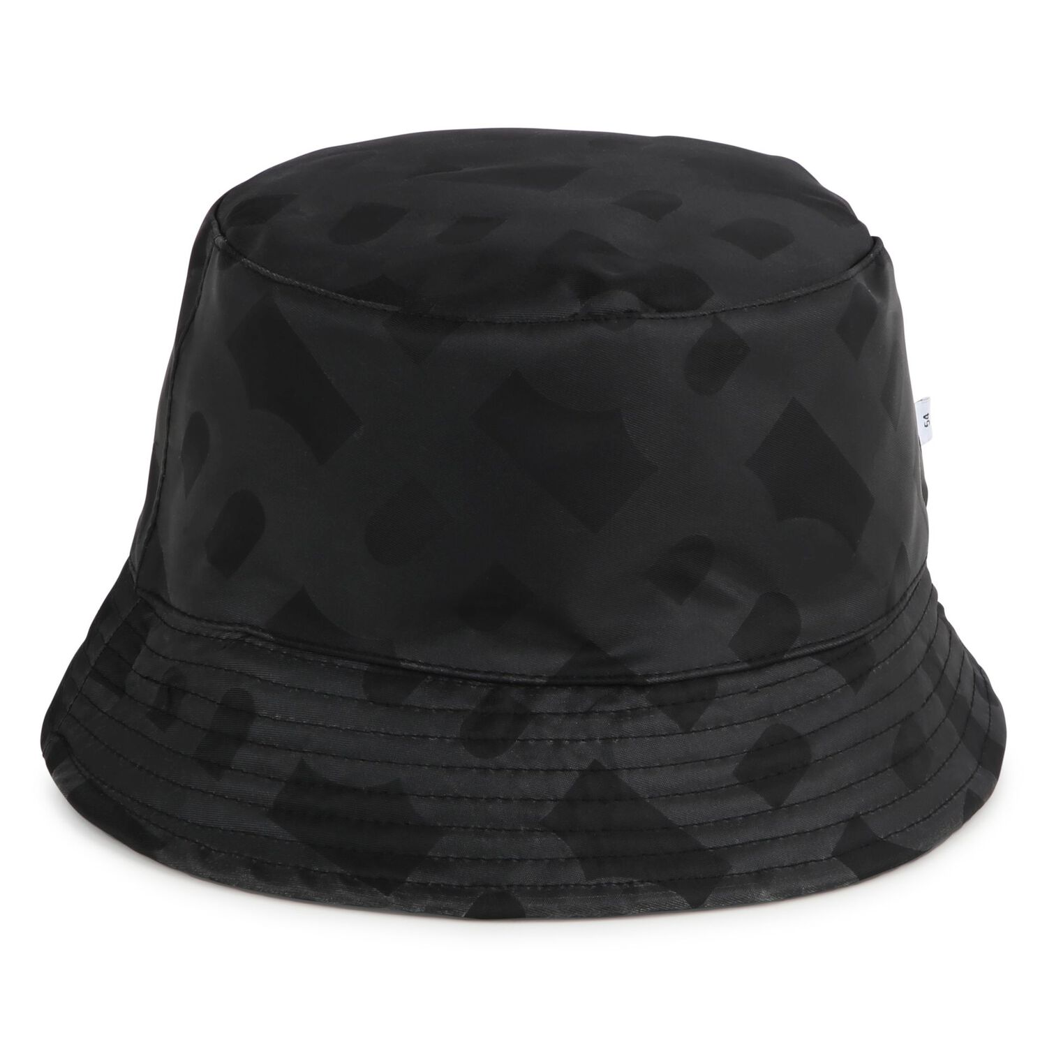 Boys Black Logo Reversible Hat, 1, hi-res image number null