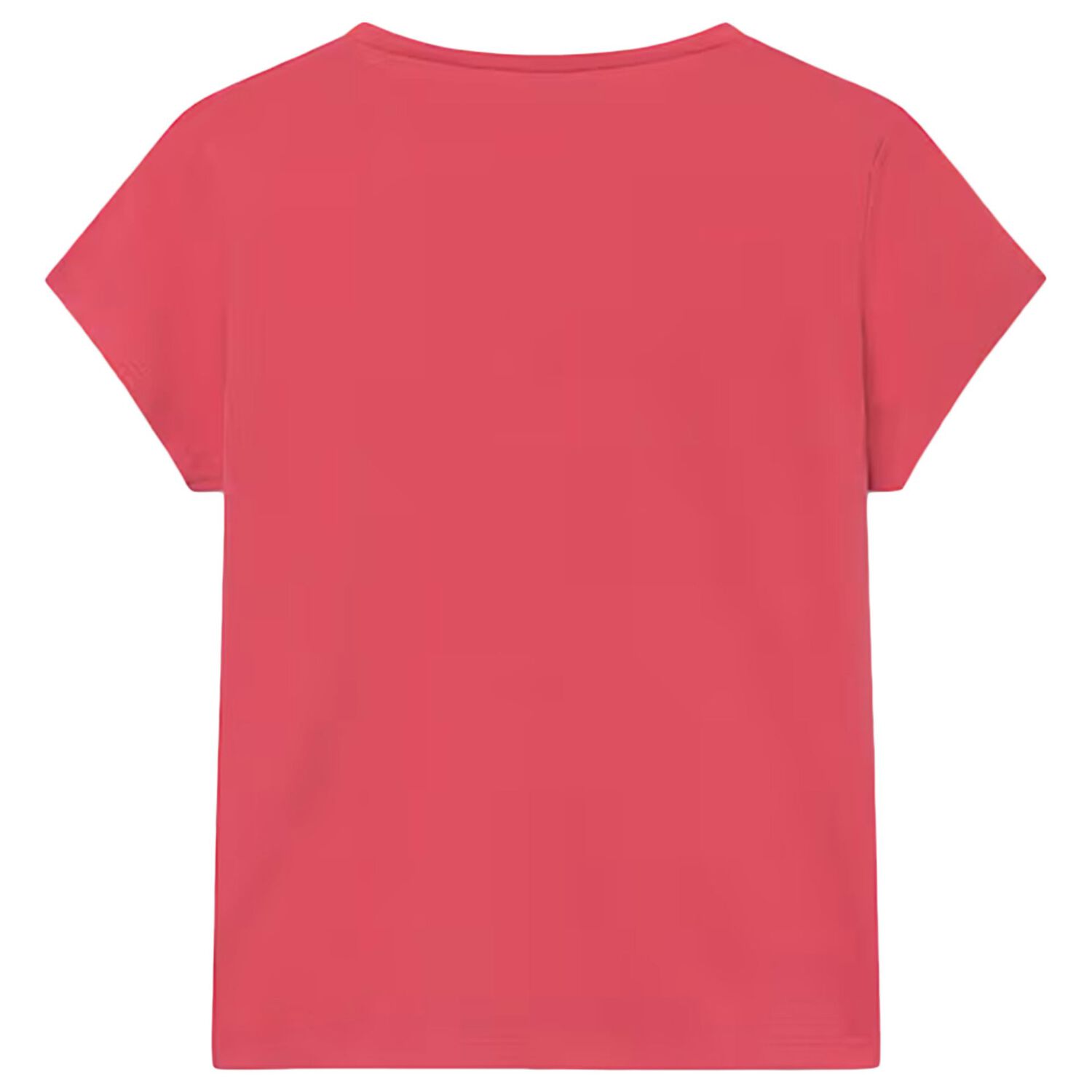 Girls Red Bow T-Shirt, 1, hi-res