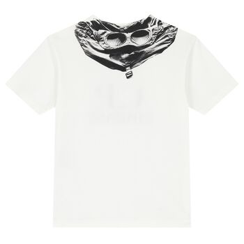 Boys White Logo T-Shirt