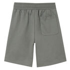 Boys Grey Jersey Shorts, 3, hi-res