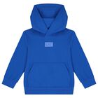 Boys Blue Logo Sweatshirt, 3, hi-res