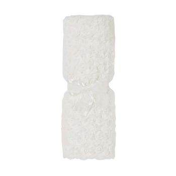 Plush White Baby Blanket
