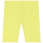 Girls White & Green Leggings Set, 2, hi-res