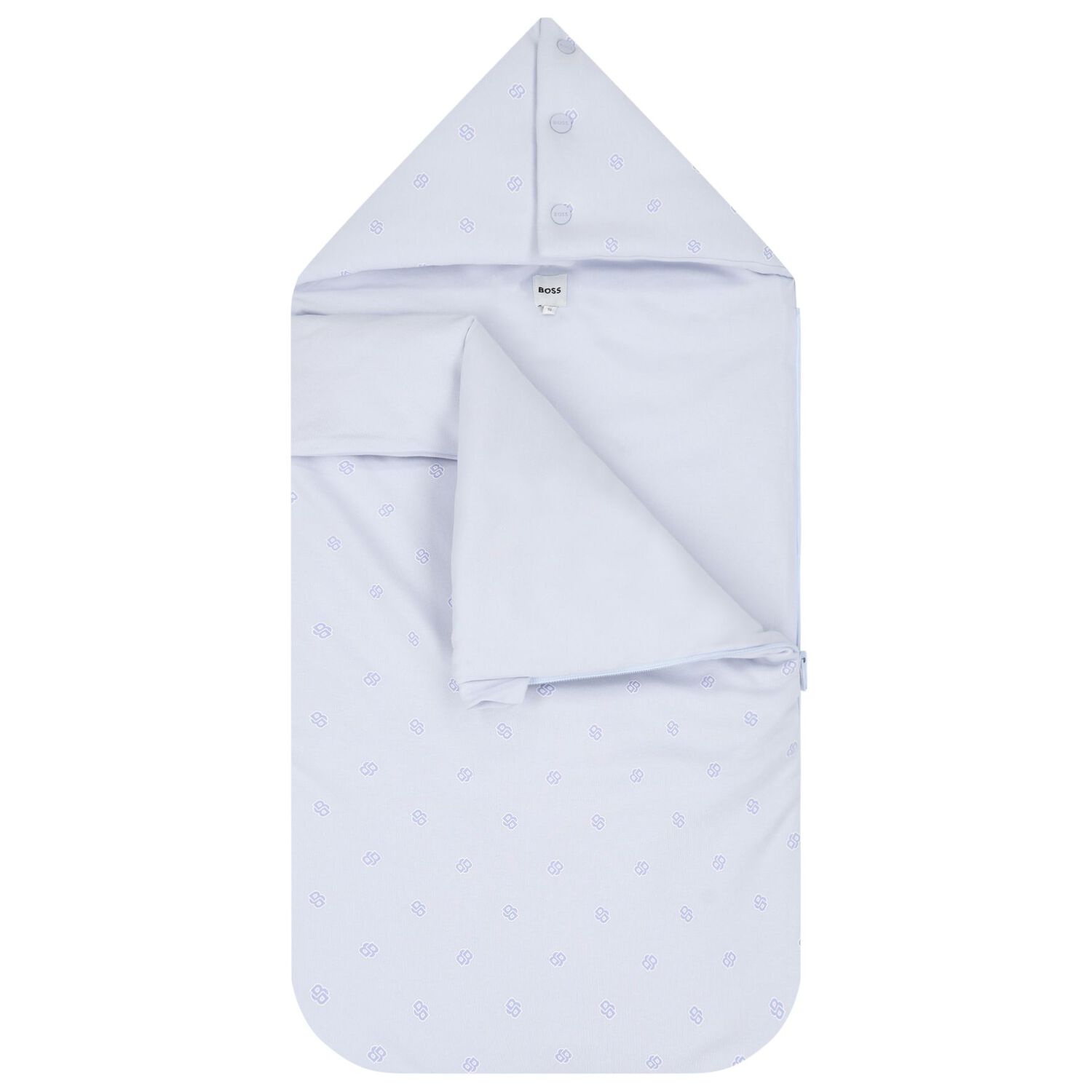 Baby Boys Blue Logo Nest, 1, hi-res