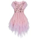 Girls Pink Embellished Dress , 1, hi-res