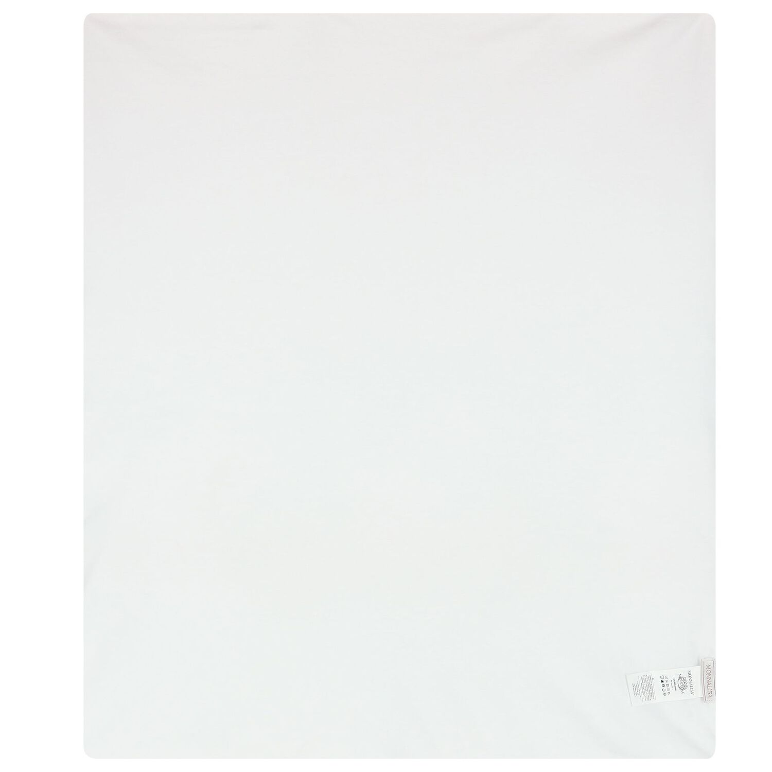 Baby Girls White & Pink Floral Blanket, 1, hi-res