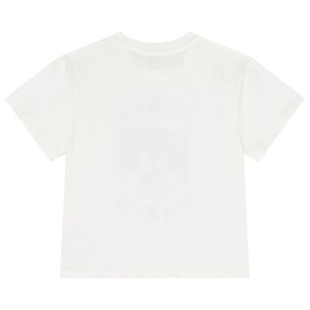 Ivory Tiger Logo T-Shirt