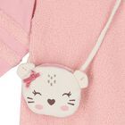 Younger Girls Pink Dress & Bag Set, 2, hi-res